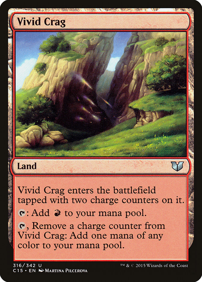 Vivid Crag [Commander 2015] | Kessel Run Games Inc. 