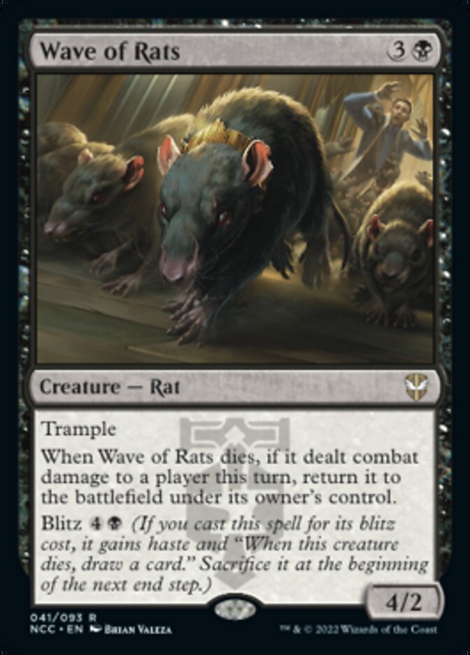 Wave of Rats [Streets of New Capenna Commander] | Kessel Run Games Inc. 