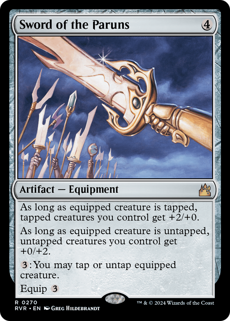 Sword of the Paruns [Ravnica Remastered] | Kessel Run Games Inc. 