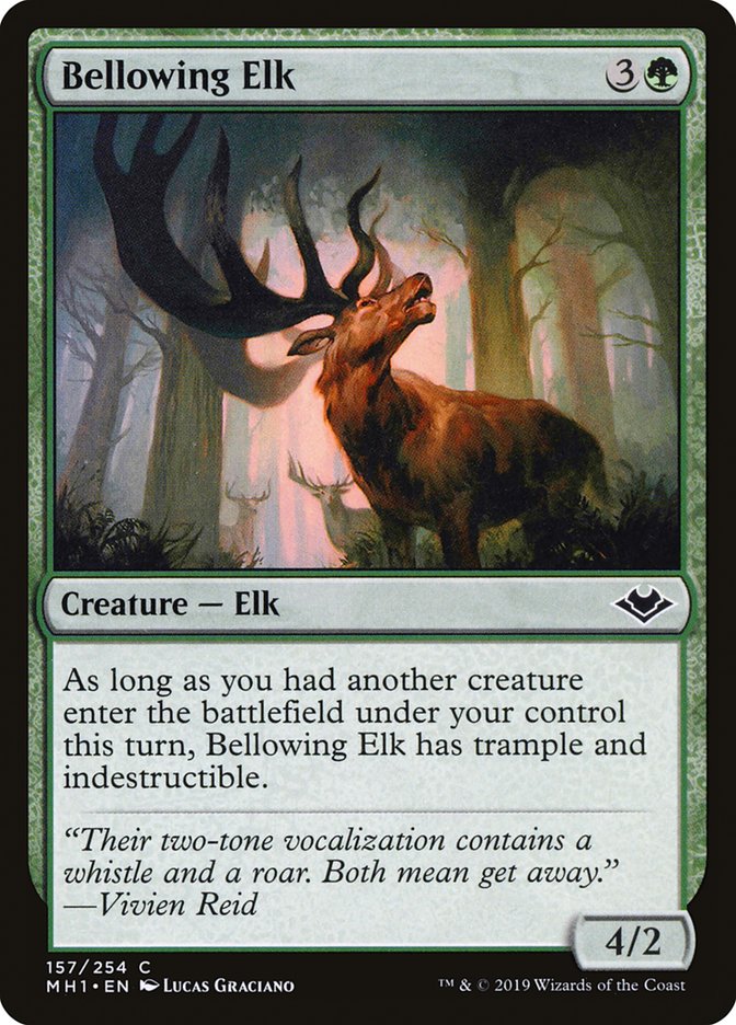 Bellowing Elk [Modern Horizons] | Kessel Run Games Inc. 