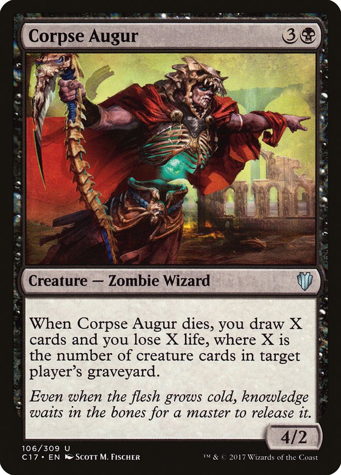 Corpse Augur [Commander 2017] | Kessel Run Games Inc. 