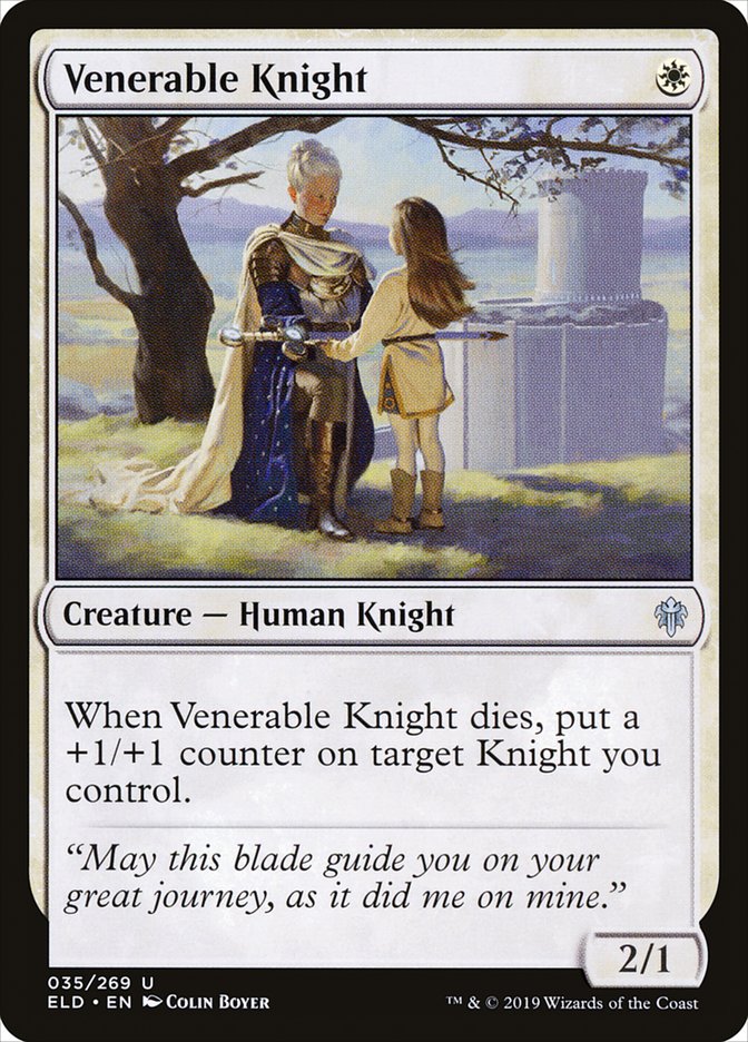 Venerable Knight [Throne of Eldraine] | Kessel Run Games Inc. 