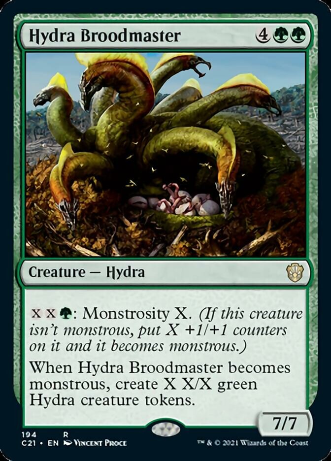 Hydra Broodmaster [Commander 2021] | Kessel Run Games Inc. 