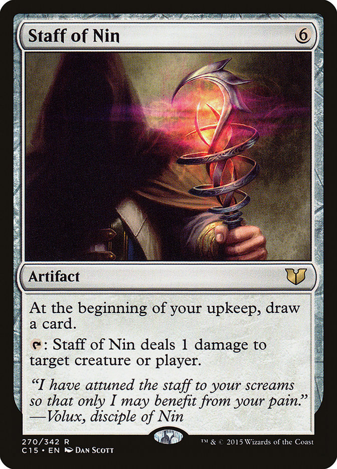 Staff of Nin [Commander 2015] | Kessel Run Games Inc. 