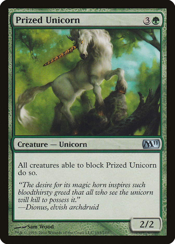 Prized Unicorn [Magic 2011] | Kessel Run Games Inc. 