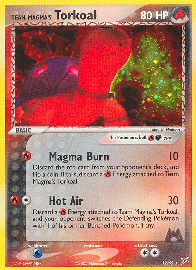 Team Magma's Torkoal (12/95) [EX: Team Magma vs Team Aqua] | Kessel Run Games Inc. 