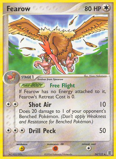 Fearow (24/112) [EX: FireRed & LeafGreen] | Kessel Run Games Inc. 