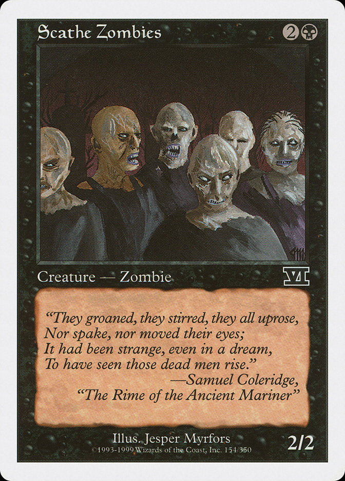 Scathe Zombies [Classic Sixth Edition] | Kessel Run Games Inc. 