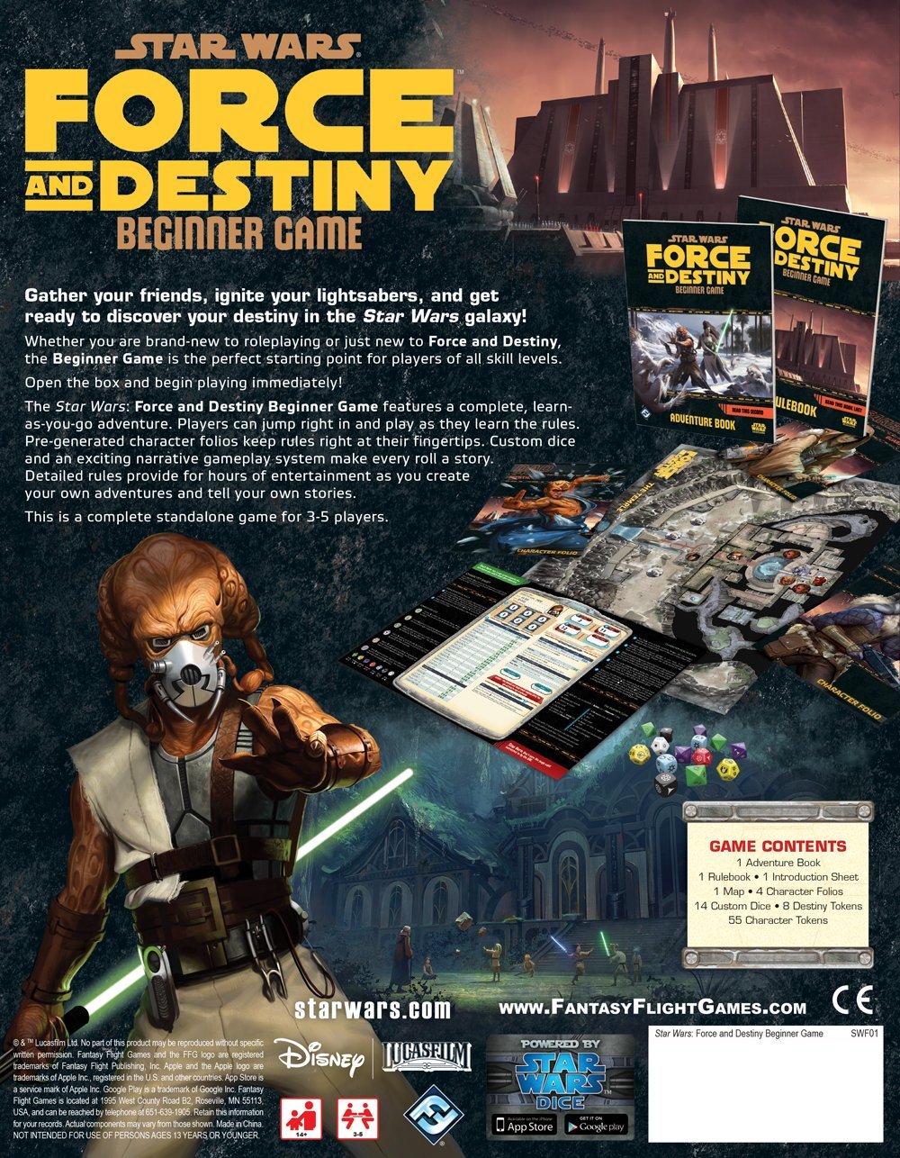 Force and Destiny Beginner Game | Kessel Run Games Inc. 