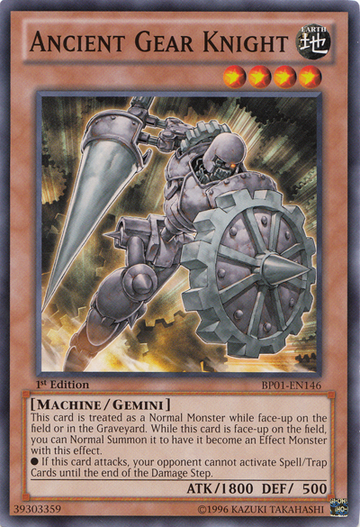 Ancient Gear Knight [BP01-EN146] Common | Kessel Run Games Inc. 