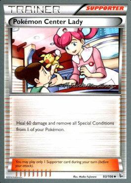 Pokemon Center Lady (93/106) (Punches 'n' Bites - Patrick Martinez) [World Championships 2015] | Kessel Run Games Inc. 