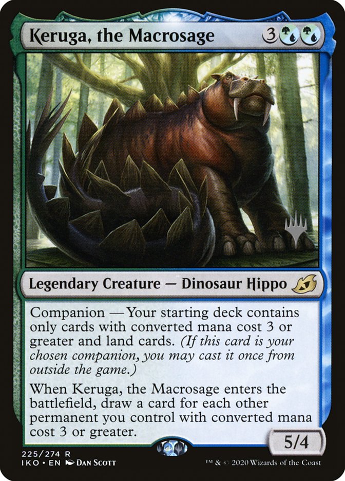 Keruga, the Macrosage (Promo Pack) [Ikoria: Lair of Behemoths Promos] | Kessel Run Games Inc. 