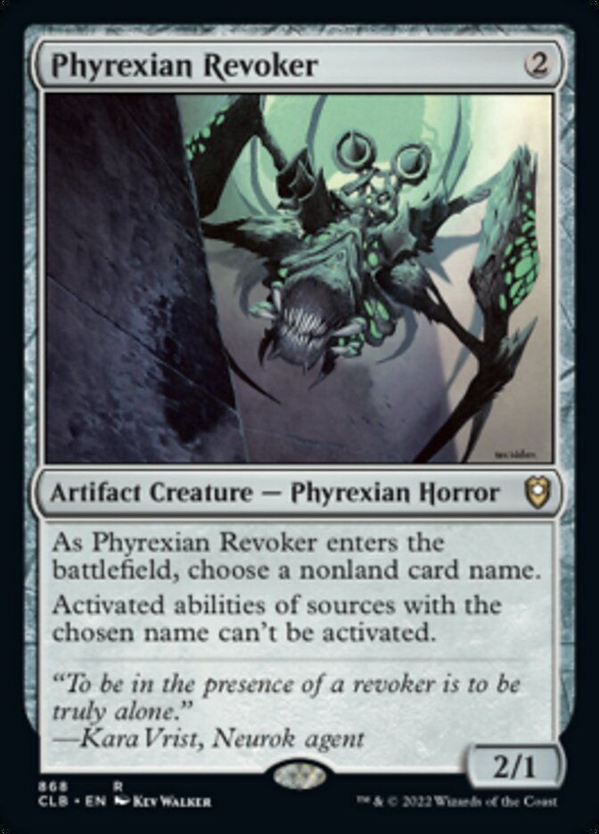 Phyrexian Revoker [Commander Legends: Battle for Baldur's Gate] | Kessel Run Games Inc. 