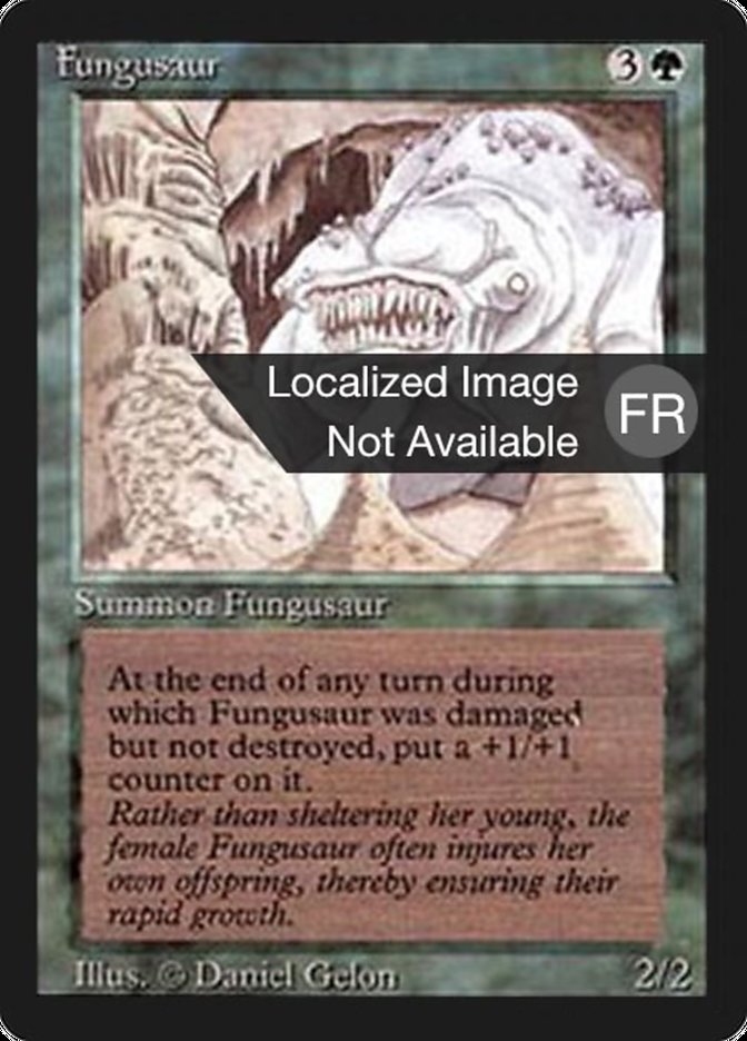 Fungusaur [Foreign Black Border] | Kessel Run Games Inc. 