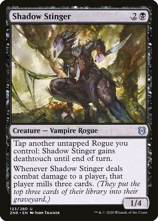 Shadow Stinger [Zendikar Rising] | Kessel Run Games Inc. 
