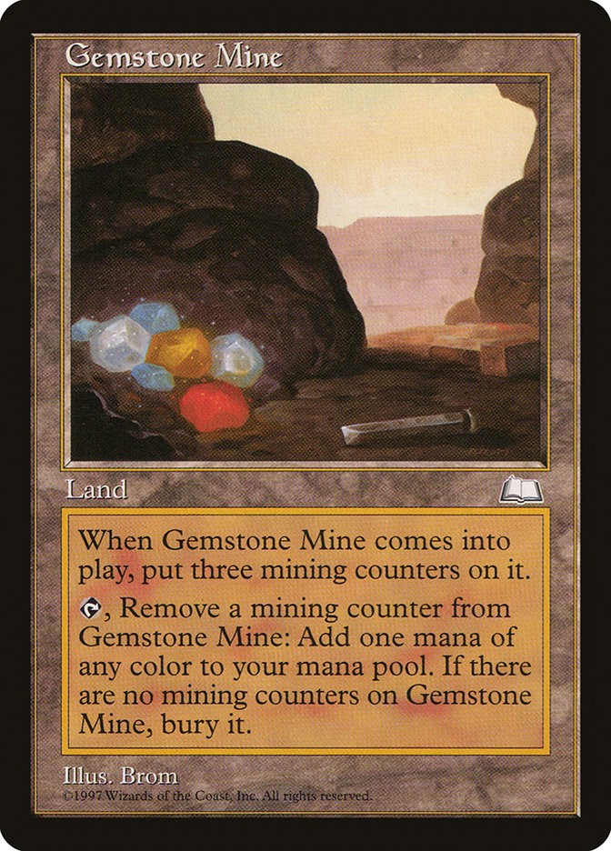 Gemstone Mine [Weatherlight] | Kessel Run Games Inc. 