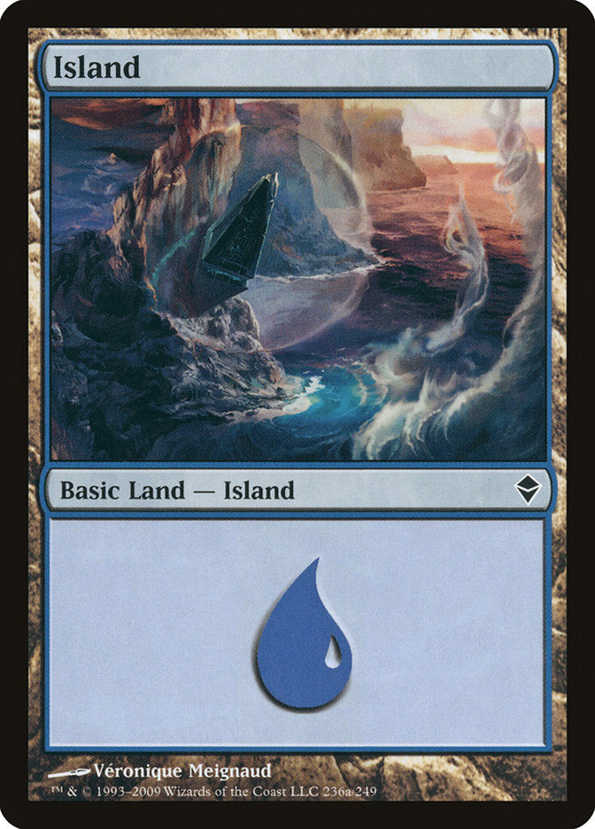 Island (236a) [Zendikar] | Kessel Run Games Inc. 