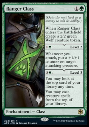 Ranger Class (Promo Pack) [Dungeons & Dragons: Adventures in the Forgotten Realms Promos] | Kessel Run Games Inc. 