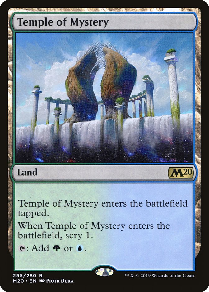 Temple of Mystery [Core Set 2020] | Kessel Run Games Inc. 