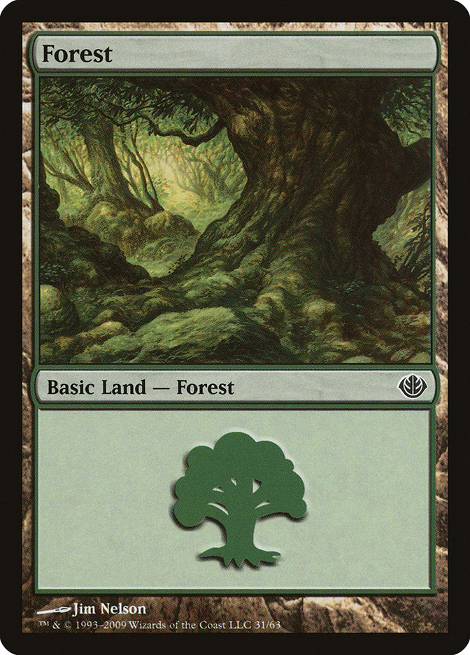 Forest (31) [Duel Decks: Garruk vs. Liliana] | Kessel Run Games Inc. 