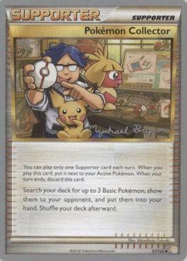 Pokemon Collector (97/123) (Happy Luck - Mychael Bryan) [World Championships 2010] | Kessel Run Games Inc. 