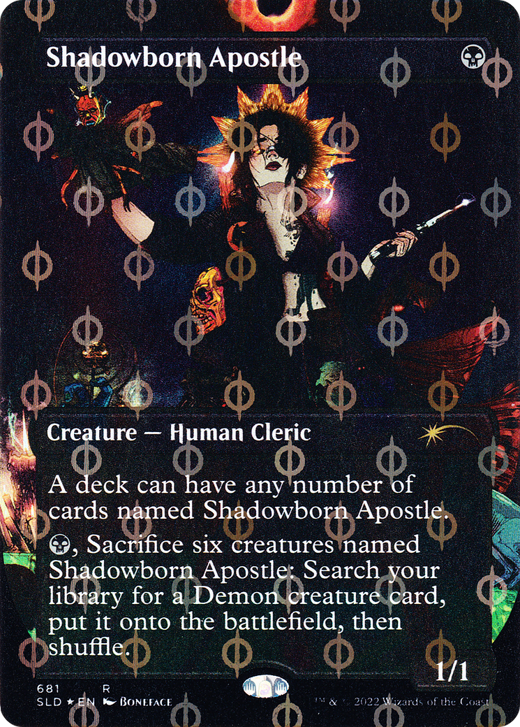Shadowborn Apostle (681) (Step-and-Compleat Foil) [Secret Lair Drop Promos] | Kessel Run Games Inc. 