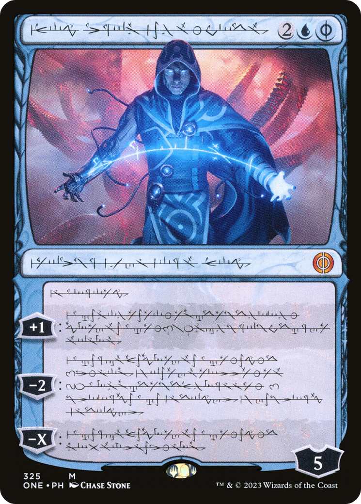 Jace, the Perfected Mind (Phyrexian) [Phyrexia: All Will Be One] | Kessel Run Games Inc. 