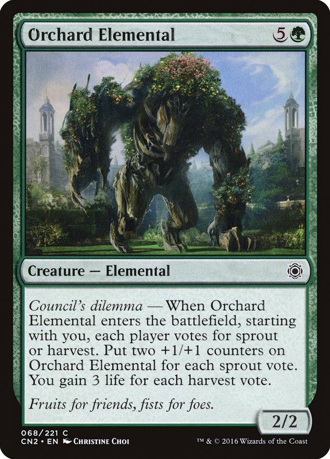 Orchard Elemental [Conspiracy: Take the Crown] | Kessel Run Games Inc. 