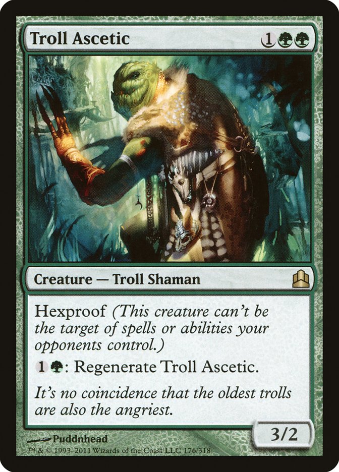 Troll Ascetic [Commander 2011] | Kessel Run Games Inc. 