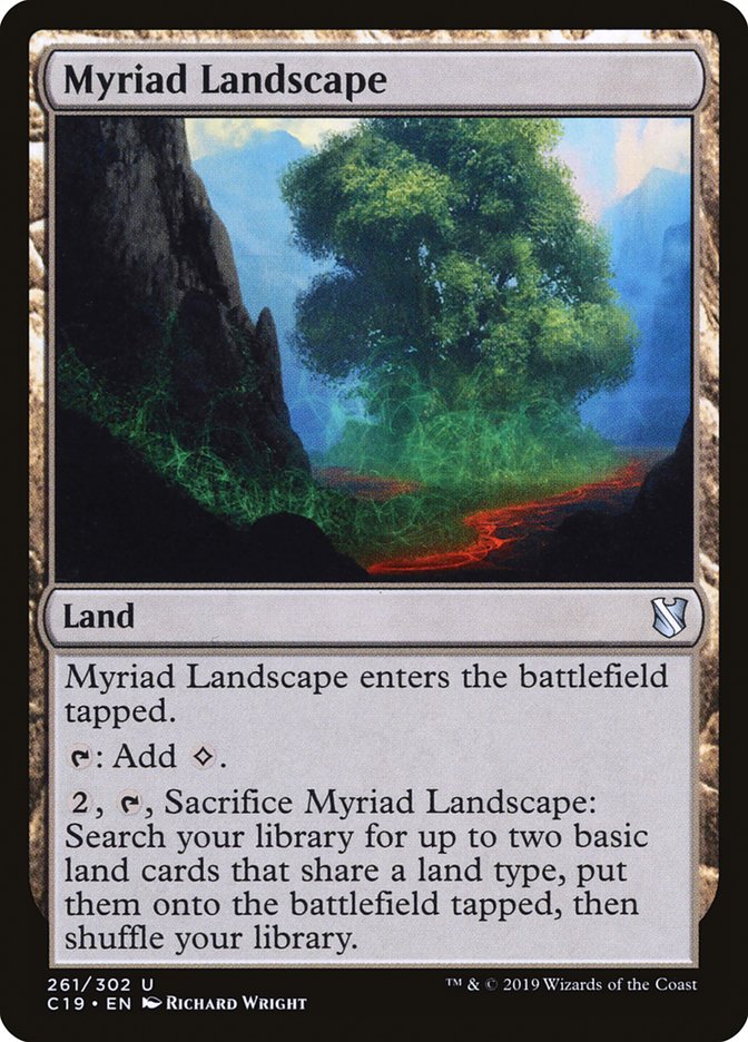 Myriad Landscape [Commander 2019] | Kessel Run Games Inc. 