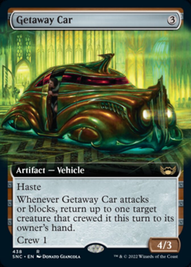 Getaway Car (Extended Art) [Streets of New Capenna] | Kessel Run Games Inc. 