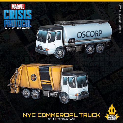 Crisis Protocol: NYC Commercial Truck Terrain Pack | Kessel Run Games Inc. 