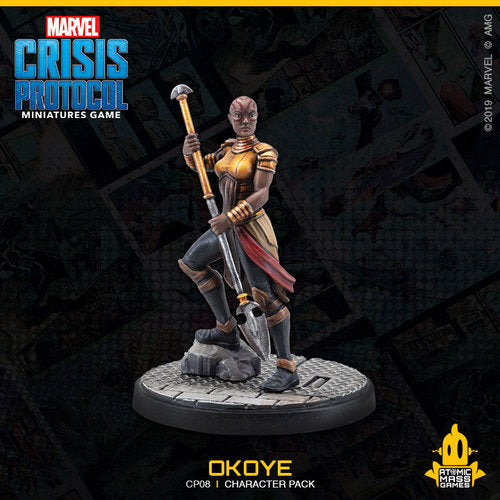 Crisis Protocol: Okoye & Shuri Character Pack | Kessel Run Games Inc. 