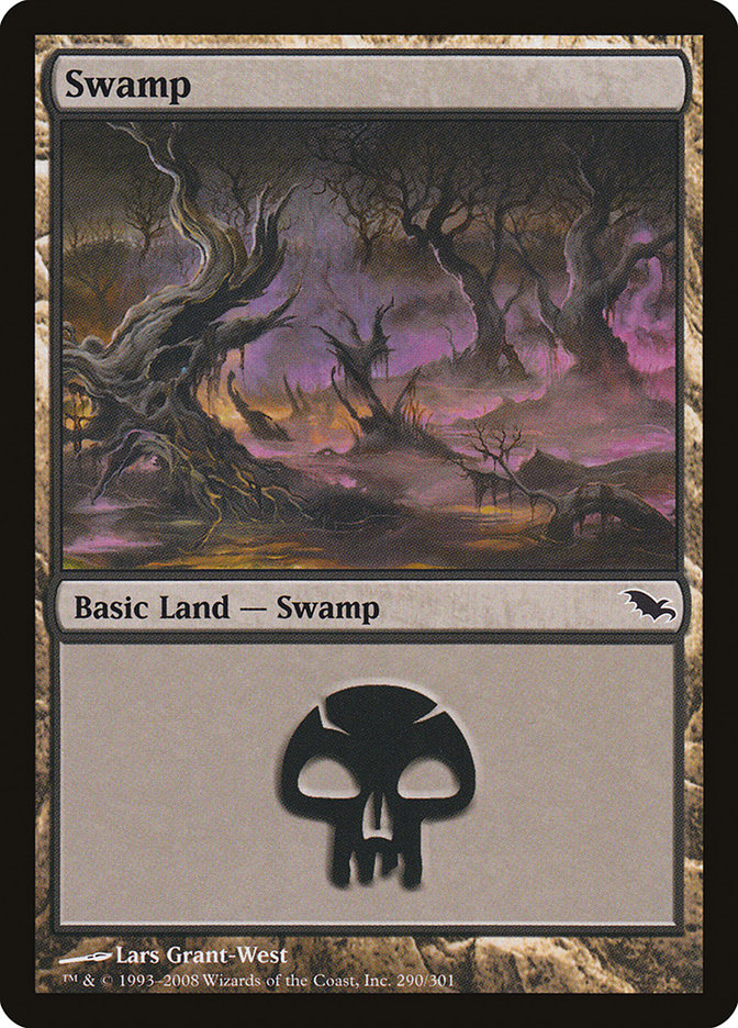 Swamp (290) [Shadowmoor] | Kessel Run Games Inc. 