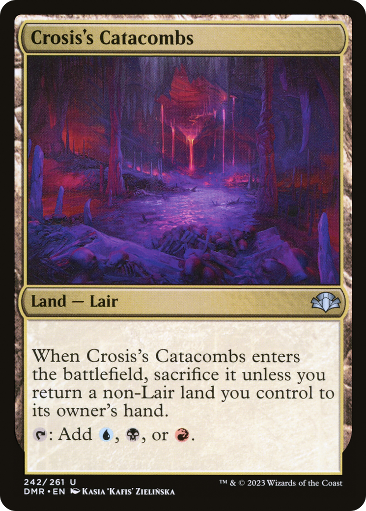 Crosis's Catacombs [Dominaria Remastered] | Kessel Run Games Inc. 
