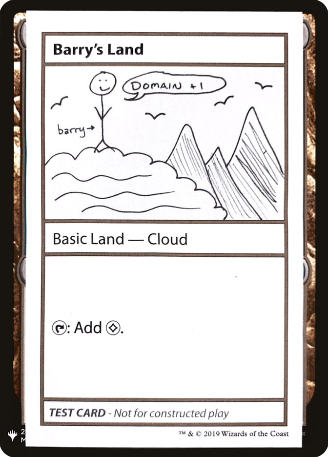 Barry's Land [Mystery Booster Playtest Cards] | Kessel Run Games Inc. 