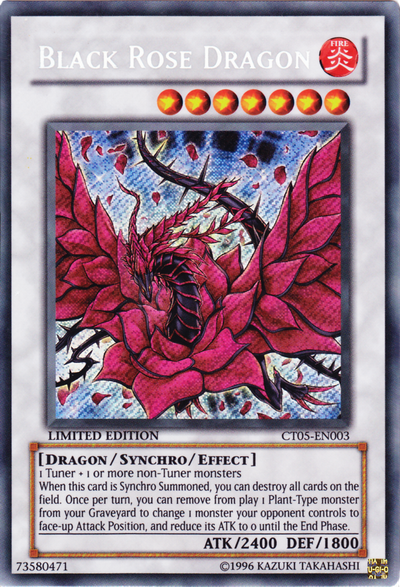 Black Rose Dragon [CT05-EN003] Secret Rare | Kessel Run Games Inc. 