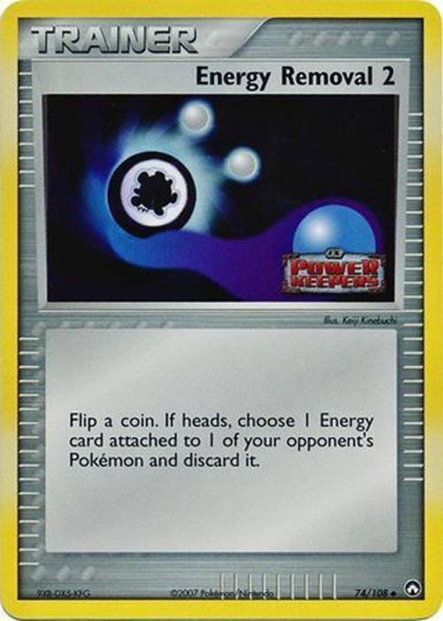 Energy Removal 2 (74/108) (Stamped) [EX: Power Keepers] | Kessel Run Games Inc. 