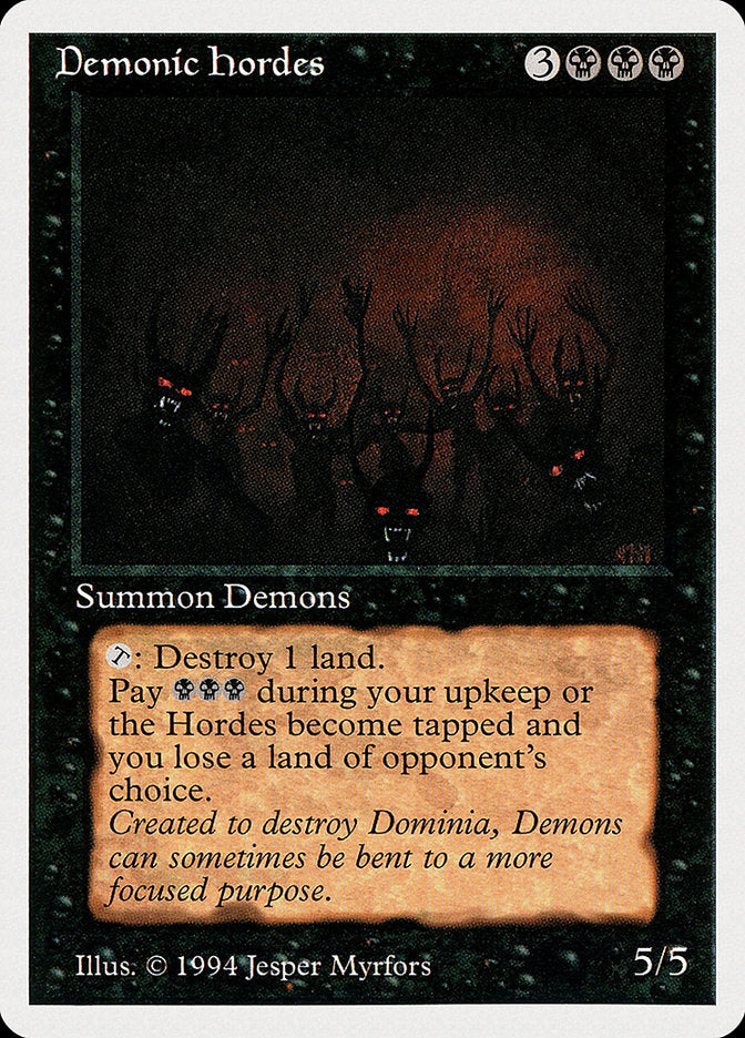 Demonic Hordes [Summer Magic / Edgar] | Kessel Run Games Inc. 