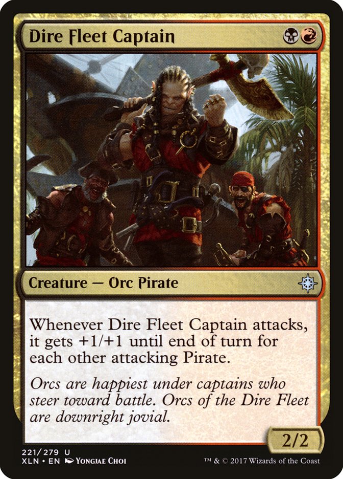 Dire Fleet Captain [Ixalan] | Kessel Run Games Inc. 