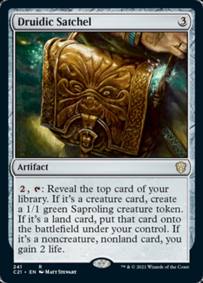 Druidic Satchel [Commander 2021] | Kessel Run Games Inc. 