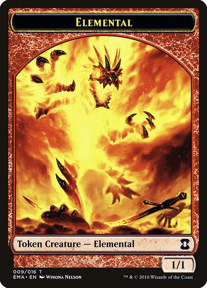 Elemental Token (009/016) [Eternal Masters Tokens] | Kessel Run Games Inc. 