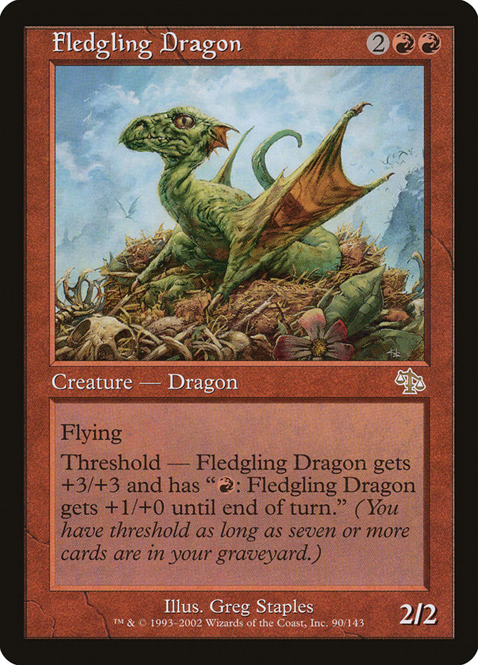 Fledgling Dragon [Judgment] | Kessel Run Games Inc. 