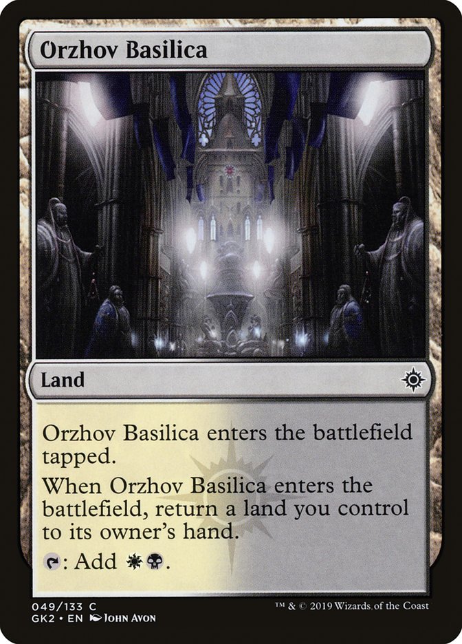 Orzhov Basilica [Ravnica Allegiance Guild Kit] | Kessel Run Games Inc. 