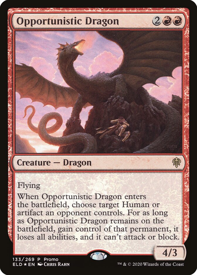 Opportunistic Dragon [Resale Promos] | Kessel Run Games Inc. 