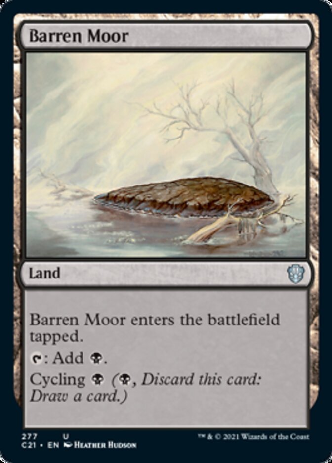 Barren Moor [Commander 2021] | Kessel Run Games Inc. 