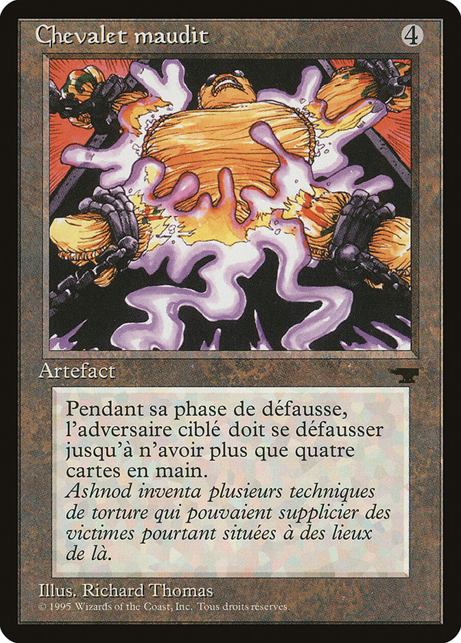 Cursed Rack (French) - "Chevalet maudit" [Renaissance] | Kessel Run Games Inc. 