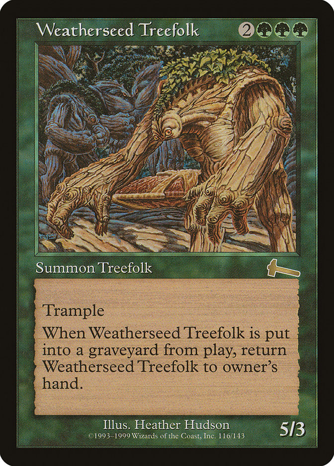 Weatherseed Treefolk [Urza's Legacy] | Kessel Run Games Inc. 