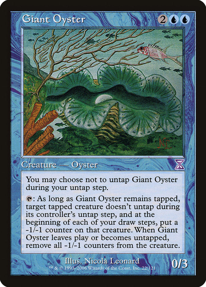 Giant Oyster [Time Spiral Timeshifted] | Kessel Run Games Inc. 