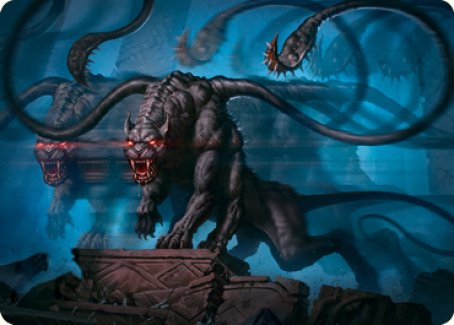 Displacer Beast Art Card [Dungeons & Dragons: Adventures in the Forgotten Realms Art Series] | Kessel Run Games Inc. 